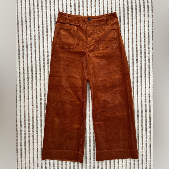 Anthropologie Pants - Anthropologie Rust Orange Corduroy Pants